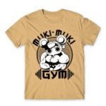 Muki-muki gym Sand Men's Tee for Anime, Kimetsu No Yaiba