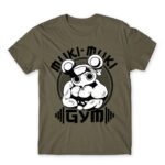 Muki-muki gym Zinc Men's Tee for Anime, Kimetsu No Yaiba