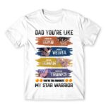 My favorite super saiyan White Men's T-shirt for Anime, Dragon Ball