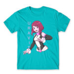 My Hero Academia – Uraraka Atoll Blue Men's T-shirt for Anime, My Hero Academia