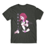 My Hero Academia – Uraraka Dark Grey Men's T-shirt for Anime, My Hero Academia