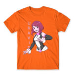 My Hero Academia – Uraraka Orange Men's T-shirt for Anime, My Hero Academia