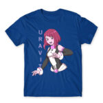 My Hero Academia – Uraraka Royal Blue Men's T-shirt for Anime, My Hero Academia