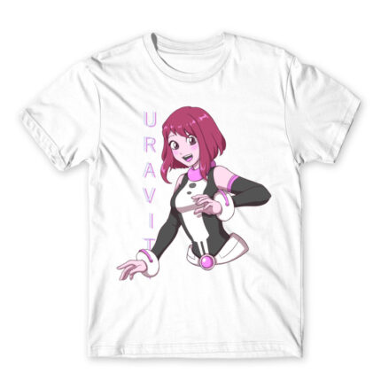 My Hero Academia – Uraraka White Men's T-shirt for Anime, My Hero Academia