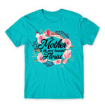 My mum is a florist Atoll Blue Men's T-shirt for Florist, Work