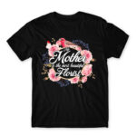 My mum is a florist Black Men's T-shirt for Florist, Work