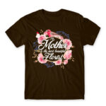 My mum is a florist Chocolate Men's T-shirt for Florist, Work