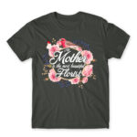 My mum is a florist Dark Grey Men's Tee for Florist, Work