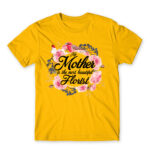 My mum is a florist Gold Men's T-shirt for Florist, Work