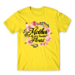 My mum is a florist Lemon Men's Tee for Florist, Work