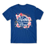 My mum is a florist Royal Blue Men's T-shirt for Florist, Work
