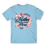 My mum is a florist Sky Blue Men's T-shirt for Florist, Work