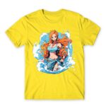Nami – Ocean Lemon Men's Tee for Anime, One Piece