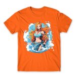 Nami – Ocean Orange Men's Tee for Anime, One Piece