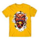 Naruto and Gamakichi Gold Men's Tee for Anime, Naruto
