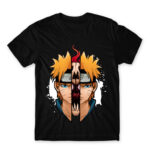 Naruto – Demon split Black Men's Tee for Anime, Naruto
