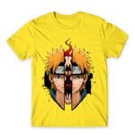 Naruto – Demon split Lemon Men's Tee for Anime, Naruto