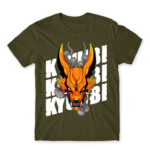 Naruto – Kyuubi Army Men's Tee for Anime, Naruto