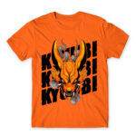 Naruto – Kyuubi Orange Men's Tee for Anime, Naruto