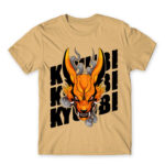 Naruto – Kyuubi Sand Men's T-shirt for Anime, Naruto