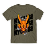 Naruto – Kyuubi Zinc Men's T-shirt for Anime, Naruto