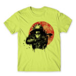 Naruto moon Apple Green Men's Tee for Anime, Naruto