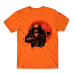 Naruto moon Orange Men's T-shirt for Anime, Naruto