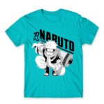 Naruto – Stolen roll Atoll Blue Men's Tee for Anime, Naruto