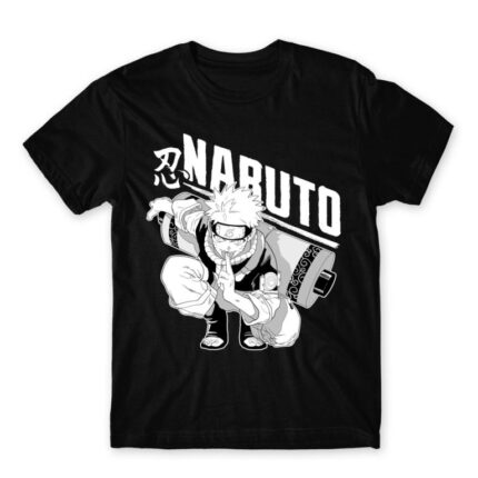 Naruto – Stolen roll Black Men's Tee for Anime, Naruto