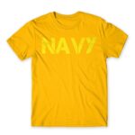 NAVY Gold Men's Tee for Soldier, Work
