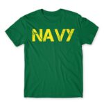 NAVY Kelly Green Men's Tee for Soldier, Work