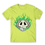 Nel’s Mask Apple Green Men's Tee for Anime, Bleach