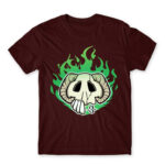 Nel’s Mask Burgundy Men's T-shirt for Anime, Bleach
