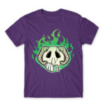Nel’s Mask Dark Purple Men's Tee for Anime, Bleach