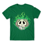 Nel’s Mask Kelly Green Men's Tee for Anime, Bleach