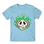 Nel’s Mask Sky Blue Men's T-shirt for Anime, Bleach