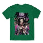 Nezuko Art Kelly Green Men's Tee for Anime, Kimetsu No Yaiba
