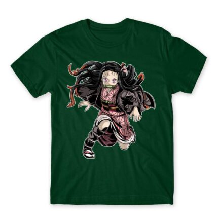 Nezuko – Demon Bottle Green Men's T-shirt for Anime, Kimetsu No Yaiba