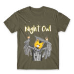 Night Owl Zinc Men's T-shirt for Anime, Original Art