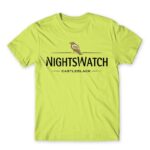 Nightswatch Beer Apple Green Men's T-shirt for Brand Parody, Funny