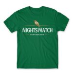 Nightswatch Beer Kelly Green Men's Tee for Brand Parody, Funny