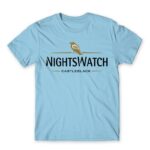 Nightswatch Beer Sky Blue Men's Tee for Brand Parody, Funny