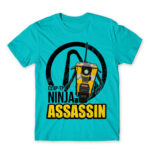 Ninja assasin Atoll Blue Men's T-shirt