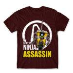 Ninja assasin Burgundy Men's Tee