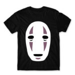 No-Face: Spirited Away Black Men's T-shirt for Anime, Spirited Away