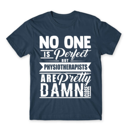 Nobody is Perfect – Physiotherapist Denim Men's Tee for Physiotherapist, Work
