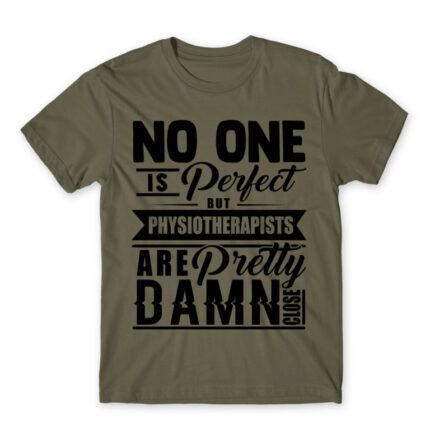 Nobody is Perfect – Physiotherapist Zinc Men's Tee for Physiotherapist, Work
