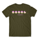 Nom nom muffin Army Men's Tee for Anime, Anime Gaming