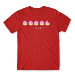 Nom nom muffin Red Men's T-shirt for Anime, Anime Gaming
