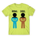 Normal – Ghoul Apple Green Men's Tee for Anime, Tokyo Ghoul